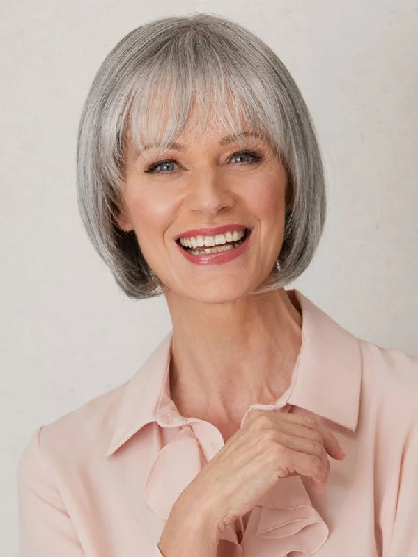 Bob wig with side - swept bangs for a sophisticated lookHeaven Petite wig - Inspired Collection