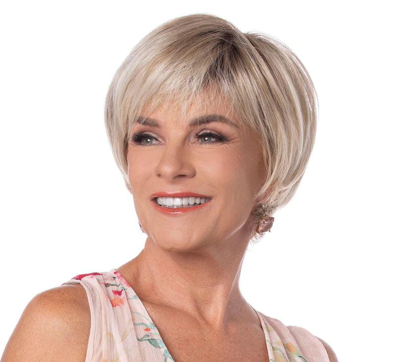 Bob wig with a blunt cut for a modern and edgy styleContemporary Bob Wig by Toni Brattin | Heat Friendly Synthetic (Basic Cap)