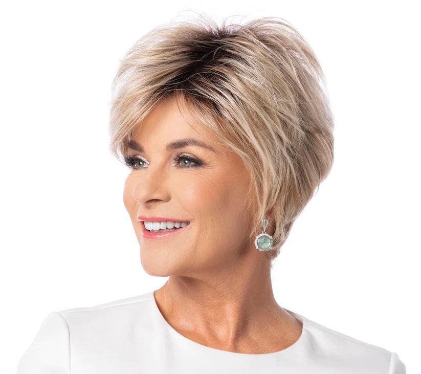 Bob wig with a pixie - inspired cut for a bold and stylish choiceDynasty Large Wig by Toni Brattin | Heat Friendly Synthetic (Basic Cap)