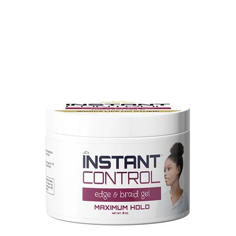 Lace wig with a side - swept bang for a sophisticated lookINSTANT CONTROL Max Edge & Braid Gel Maximum Hold 8oz