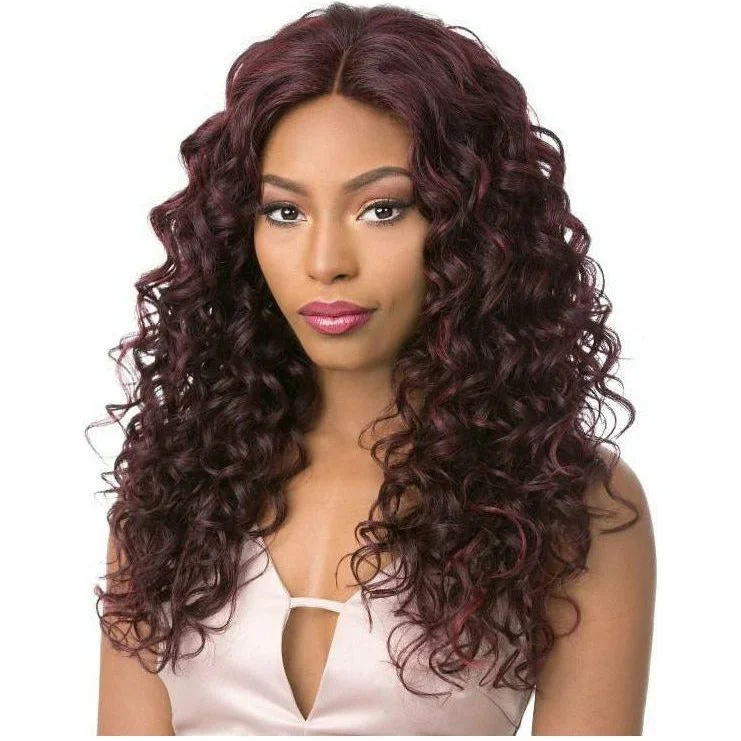 Lace wig with a straight texture for a sleek and minimalist lookIt's A Wig! 360 All-Round Deep Lace Wig – Agita