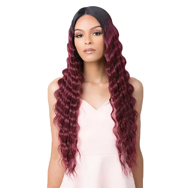 Human - hair lace wig for a luxurious and natural feelITS A WIG HD LACE CRIMPED HAIR 4 [HDLACECRIMPED4]