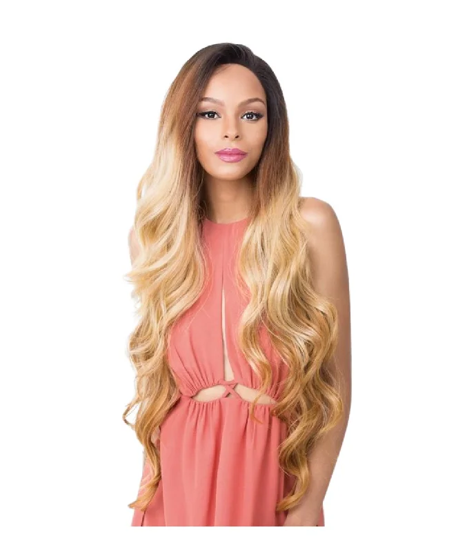 Human - hair lace wig for a luxurious and natural feelIt's A wig Human Hair Mix Frontal 360 Lace Wig- Adira