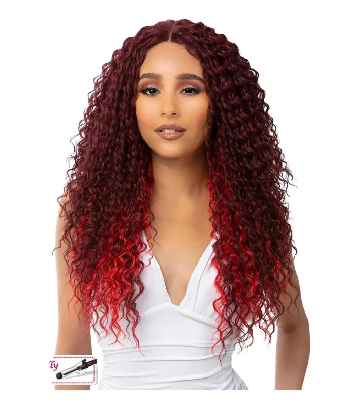 Human - hair lace wig for a luxurious and natural feelItsawig Premium Synthetic Hd Lace Wig- Annabelle