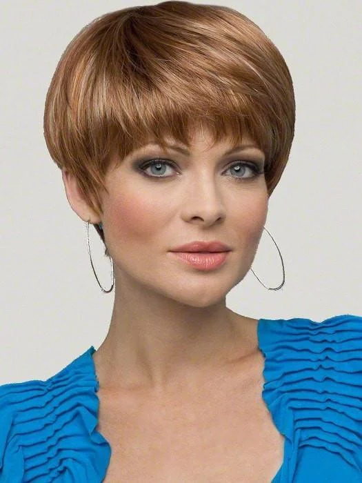 Bob wig with side - swept bangs for a sophisticated lookJoAnne Wig by Envy | Synthetic (Mono Top) | Clearance Sale