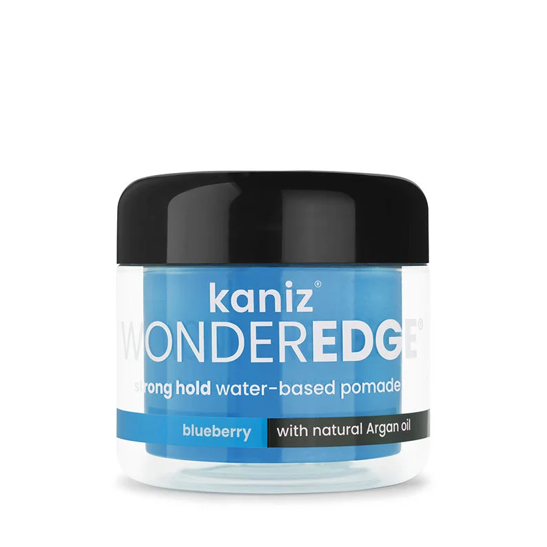 Human - hair lace wig for a luxurious and natural feelKANIZ Wonder Edge water based Pomade [Blueberry] 4oz