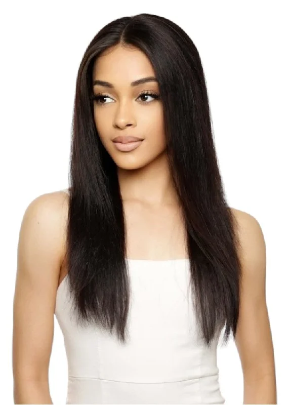 Lace wig with a middle - part for a classic and elegant styleLina