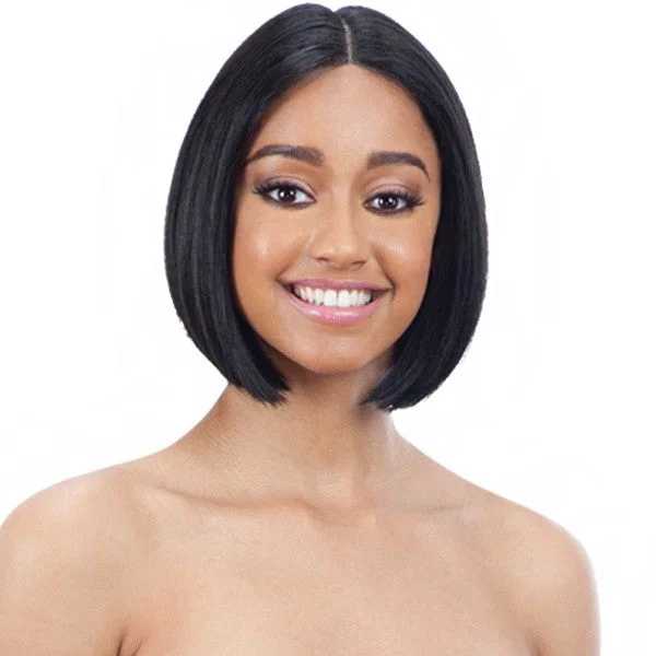 Lace wig with a natural - looking root for a more realistic lookModel Model Klio Synthetic Lace Front Wig - KLW-010 (613 only)