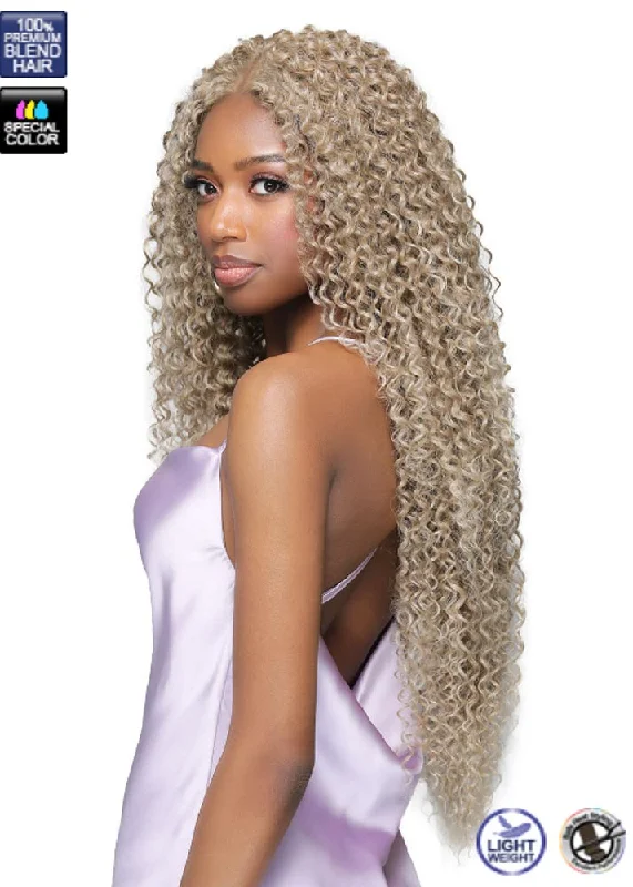 Lace wig in a chocolate - brown color for a rich and warm appearanceMirabel