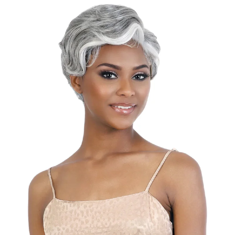 Lace wig with a curly texture for a bold and stylish choiceMOTOWN TRESS HD LACE SALON TOUCH WIG KARI  [LDP-KARI]