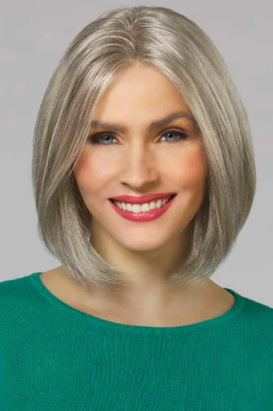 Short - bob wig for a super - sleek and minimalist styleNora Wig by Henry Margu | Synthetic (Hand Tied Mono Top)