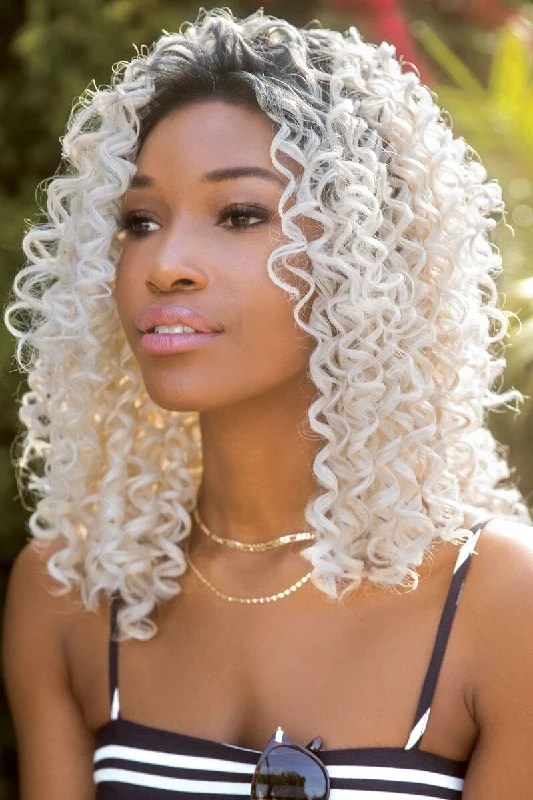 Lace wig with a silk - base cap for a comfortable and smooth feelOrchid Wigs - Diva (#4104)