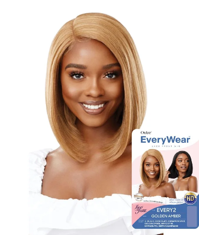 Adjustable - cap lace wig for a comfortable fitOutre Everywear Lace Front Wig - Every2