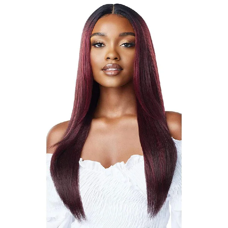 Lace wig with a side - swept bang for a sophisticated lookOutre EveryWear Synthetic Lace Front Wig - Every 5