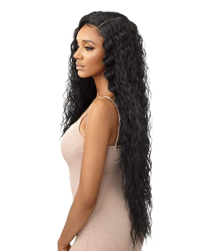 Lace wig with a straight texture for a sleek and minimalist lookOutre Lace Front Wig - Lissara