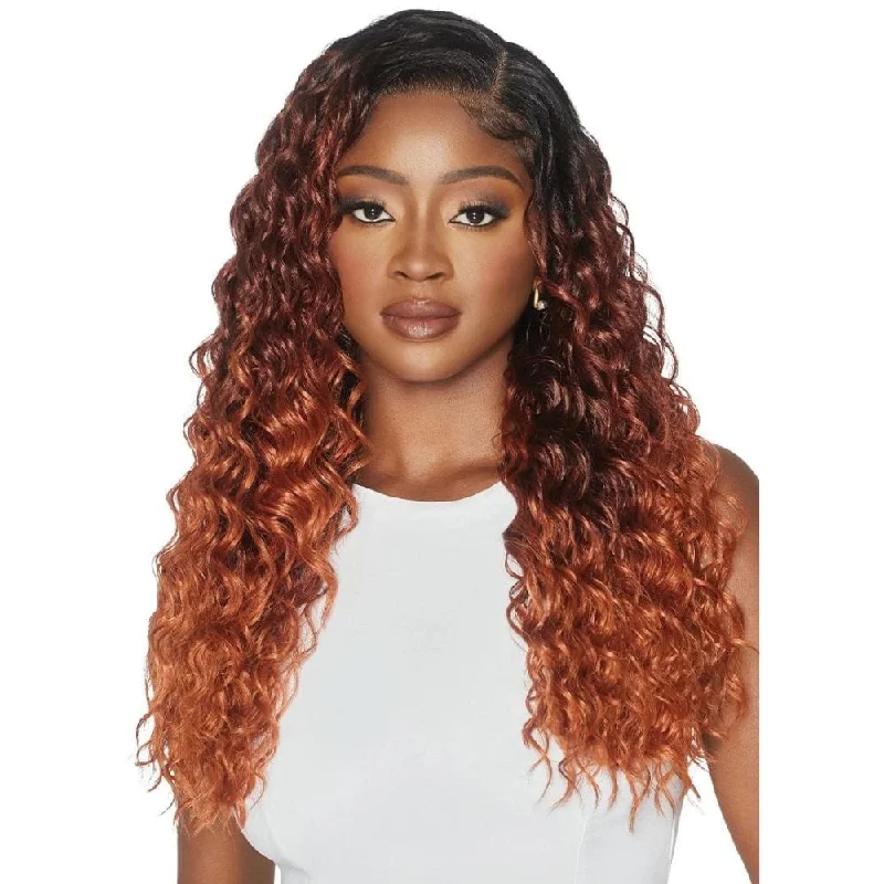 Lace wig with a side - part for a more flattering lookOutre Perfect Hairline 13x4 Lace Frontal Wig - Keiana