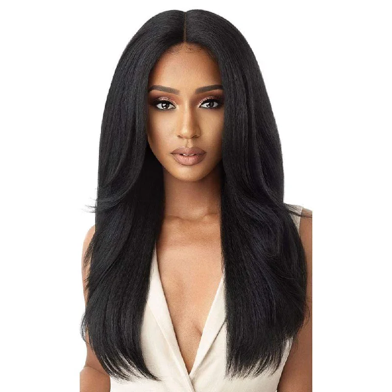 Full - lace wig with a natural - looking hairline for a seamless appearanceOutre Soft & Natural Synthetic Lace Front Wig - Neesha 203