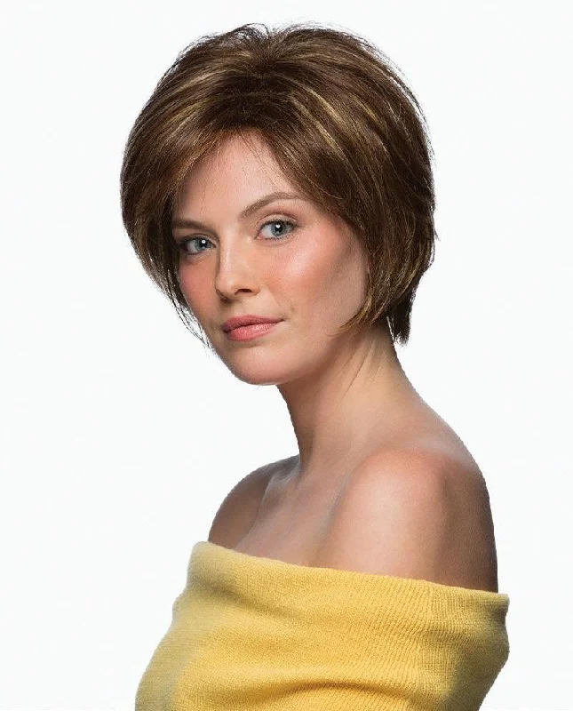 Lace - front bob wig for a seamless hairlineRenae Hairpiece by Estetica Designs | Synthetic (Traditional Cap)