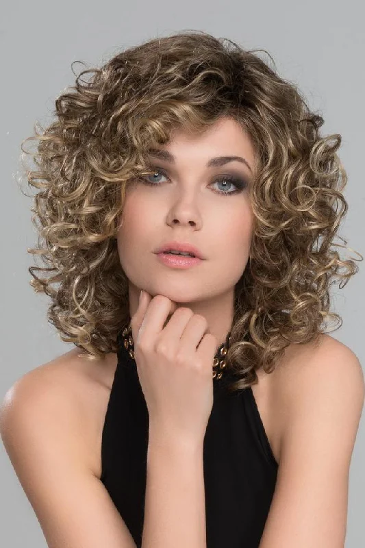 Lace wig with a silk - base cap for a comfortable and smooth feelSale - Ellen Wille Wigs - Jamila Plus - Color: Bernstein Rooted