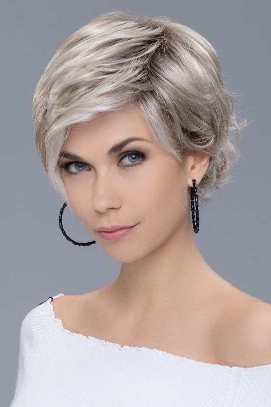 Lace wig with a 13x4 lace frontal for a wide - parting areaSale - Ellen Wille Wigs - Raise - Color: Pearl Blonde Rooted