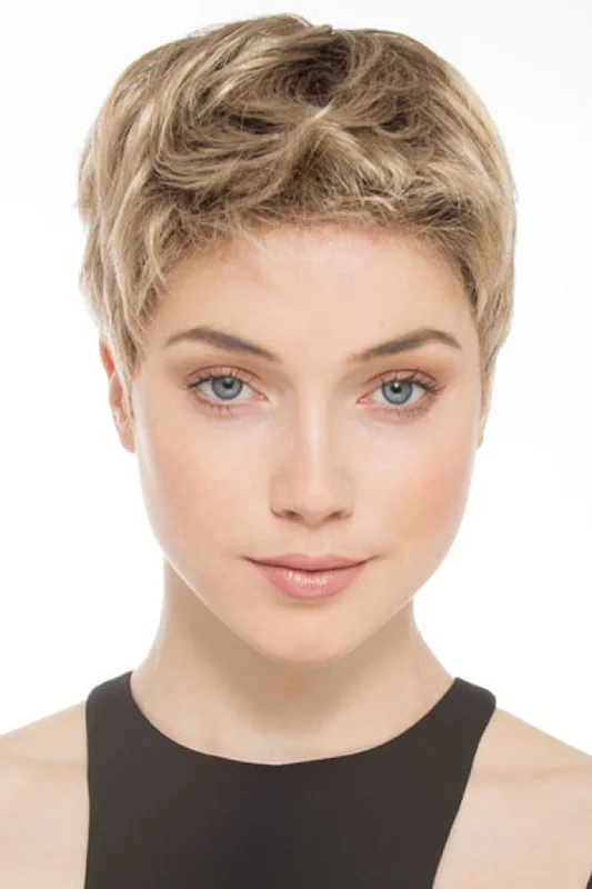 Lace wig with a pre - plucked hairline for a more natural lookSale - Ellen Wille Wigs - Risk - Color: Dark Sand Mix