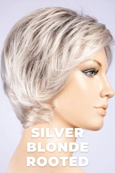 Silver Blonde Rooted