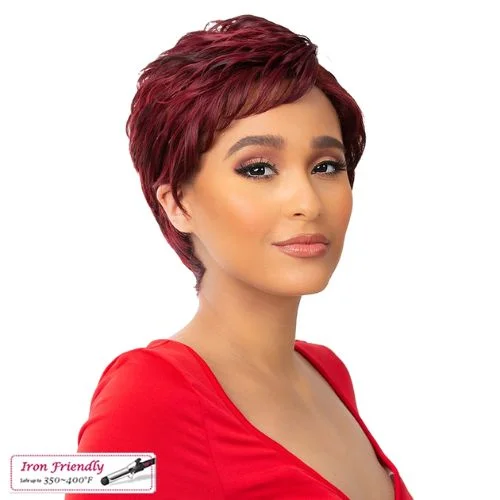 Lace wig with a straight texture for a sleek and minimalist lookSalli Synthetic Lace Front Wig by It's a Wig