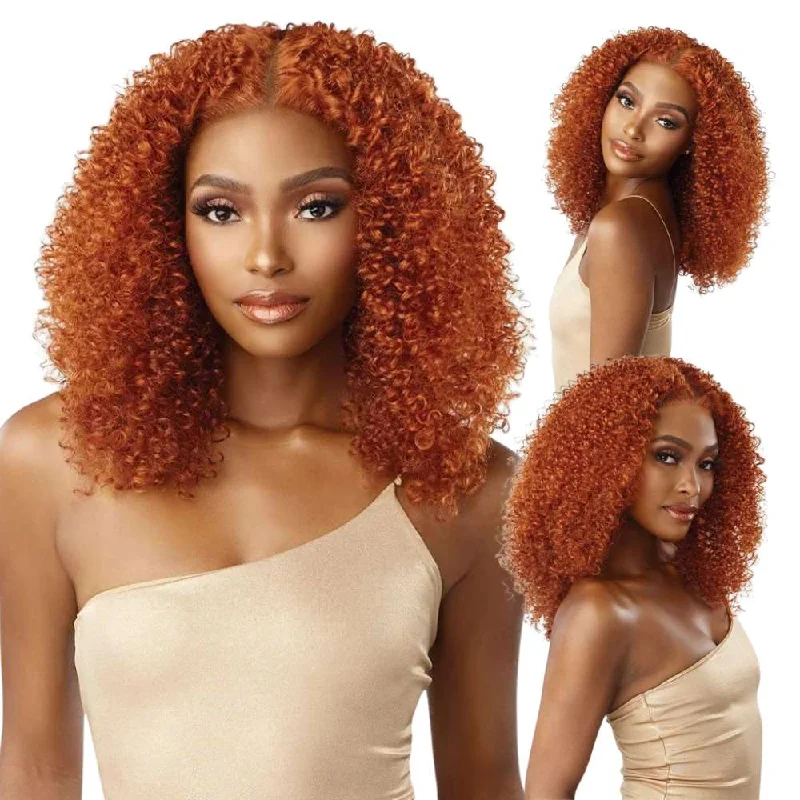 Lace wig with a 200 - density for a full and thick appearanceSensationnel Butta Glueless HD Lace Wig - Pre Cut Unit 5