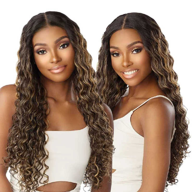 Lace wig with a side - swept bang for a sophisticated lookSensationnel Butta Glueless HD Lace Wig - Pre Cut Unit 7