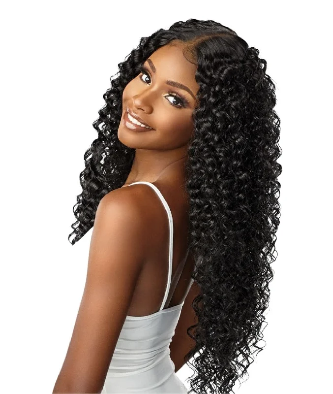 Lace wig with a pre - bleached knot for a natural - looking scalpSensationnel Butta Lace Part Wig Bohemian 28"