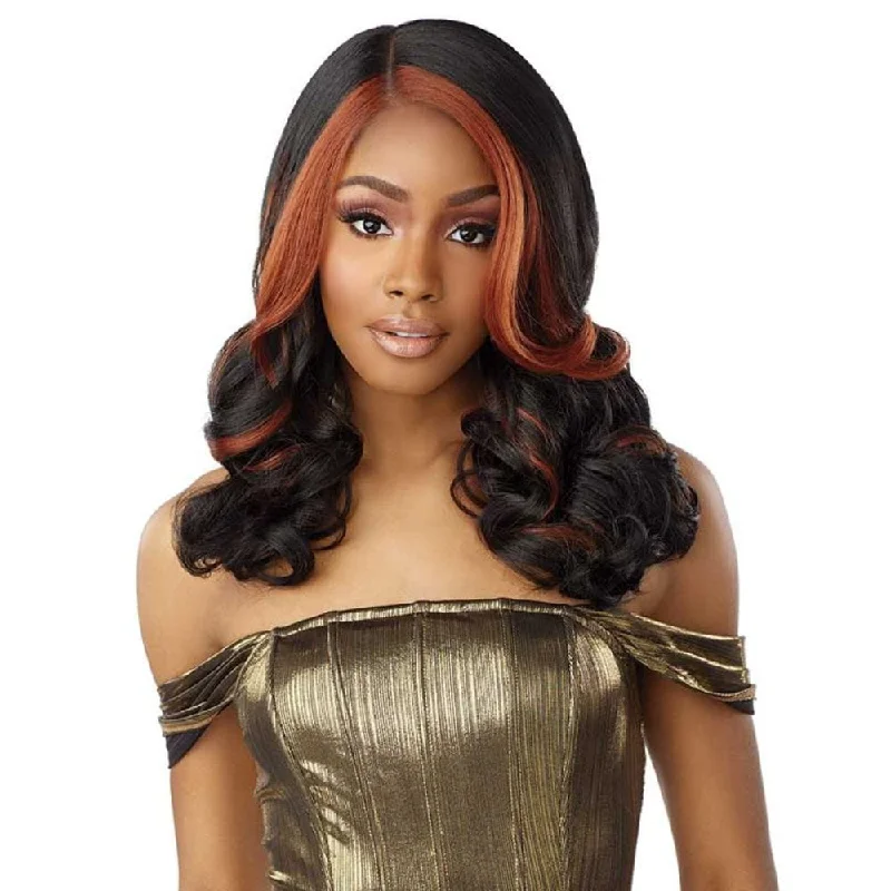 Lace wig with a silk - base cap for a comfortable and smooth feelSensationnel Butta HD Lace Front Wig - Unit 40