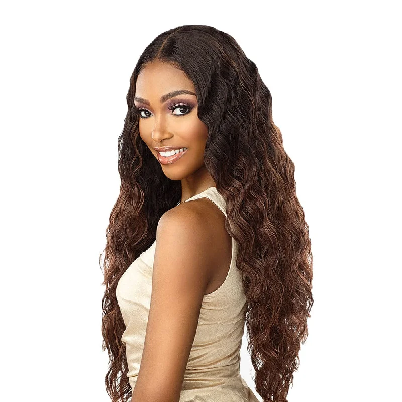 Lace wig with a middle - part for a classic and elegant styleSensationnel Butta HD Lace Front Wig - Unit 26