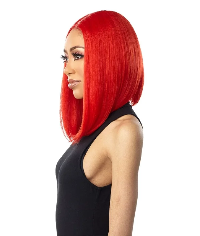 Lace wig with a honey - blonde color for a warm and sunny appearanceSensationnel Empress Shear Muse Lace Front Wig - Kimora