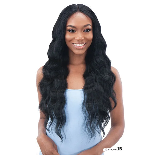 Lace wig with a side - part for a more flattering lookSHAKE N GO ORGANIQUE LACE FRONT WIG HALO WAVE 28 [W0H28]