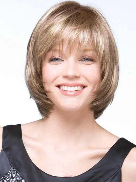 Ash - blonde bob wig for a trendy and cool - toned lookShannon Wig by Rene of Paris | Synthetic (Traditional Cap)