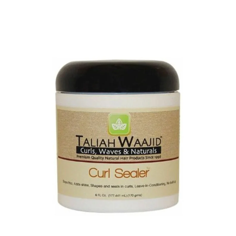 Lace wig with a middle - part for a classic and elegant styleTALIAH WAAJID CURLS WAVES NATURALS Curl Sealer 6oz