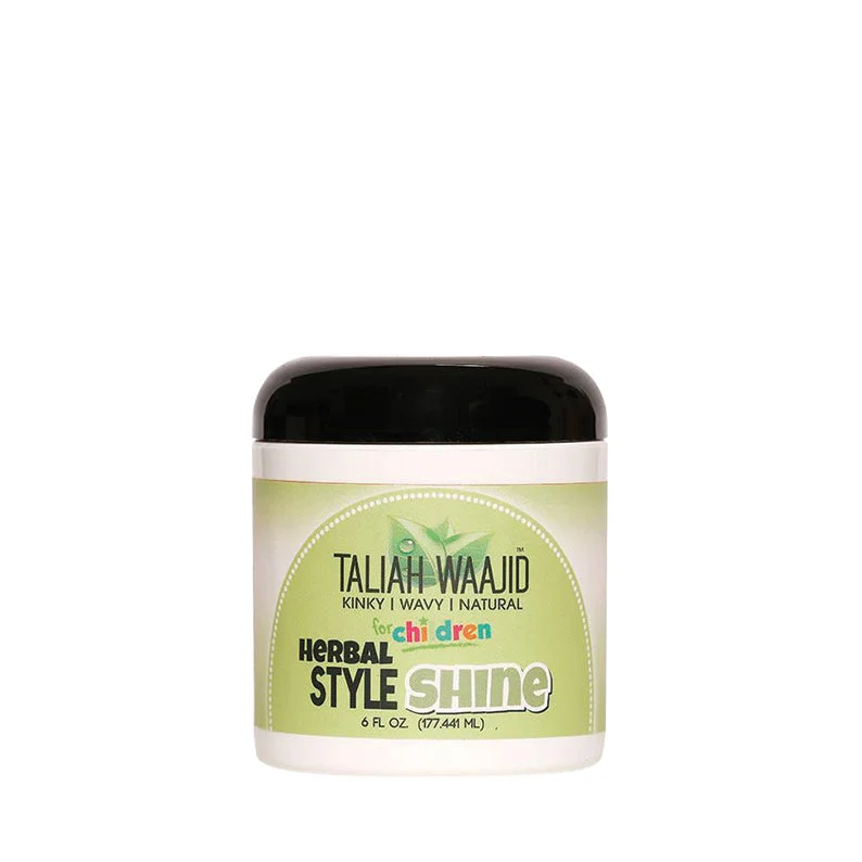 Lace wig with a pre - bleached knot for a natural - looking scalpTALIAH WAAJID KIDS Herbal Style Shine Hair Styling Cream 6oz