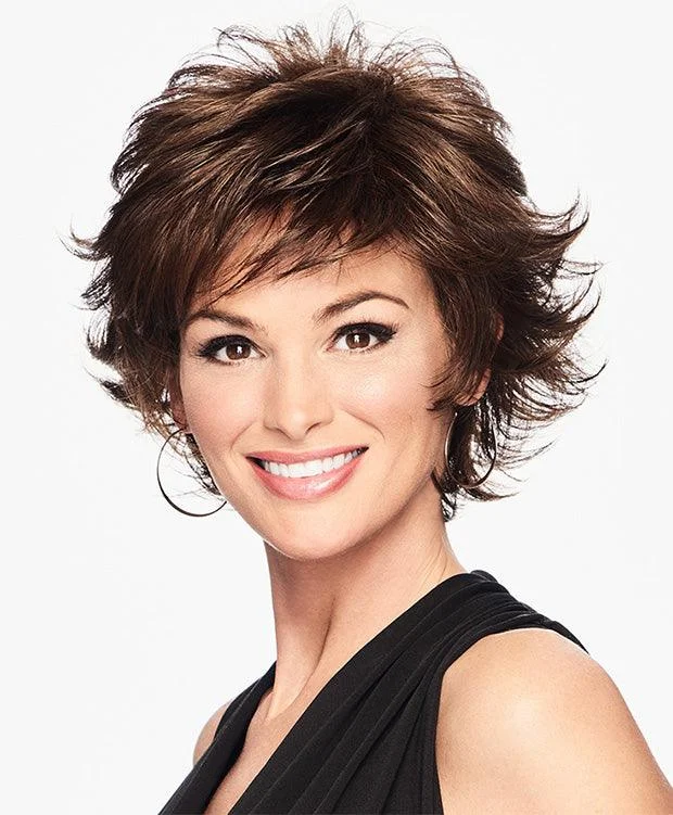 Bob wig for daily wear with a low - maintenance designTextured Flip Wig by Hairdo | Synthetic (Mono Top)