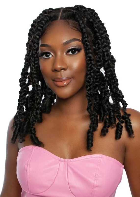 Lace wig with a wavy texture for a beachy lookTrini Braid Lace Wig