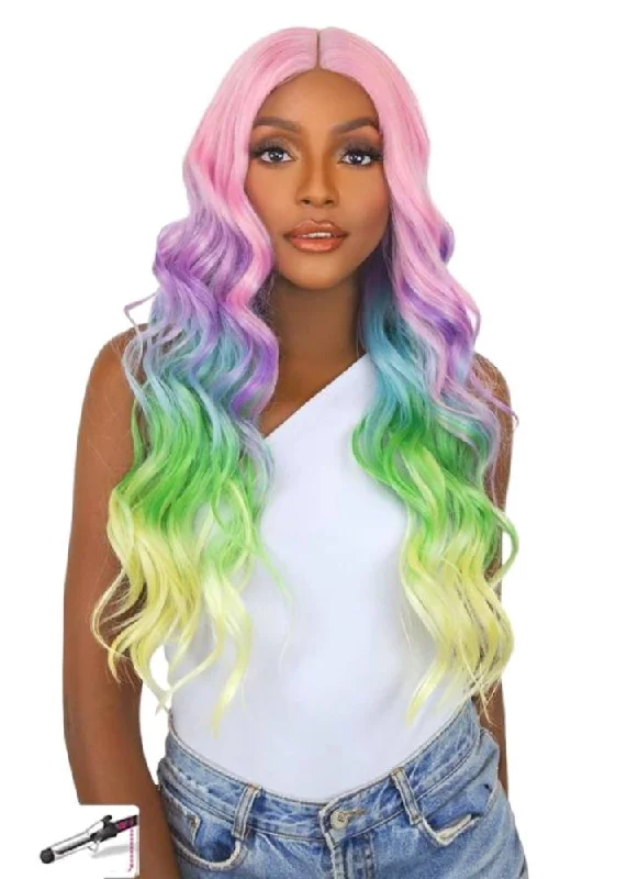 Lace wig with a silk - base cap for a comfortable and smooth feelUnicorn Body Wave