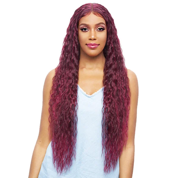 Lace wig with a curly texture for a bold and stylish choiceVANESSA SYNTHETIC HD LACE WIG MIST GABA 40  [GABA 40]