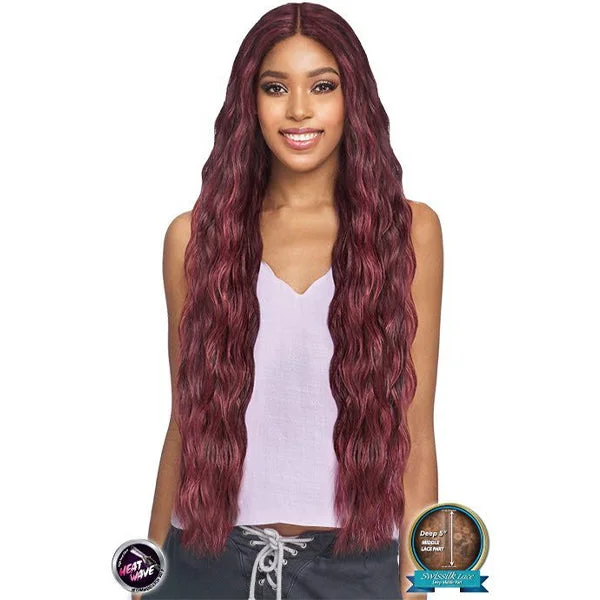 Lace wig with a straight texture for a sleek and minimalist lookVANESSA SYNTHETIC TOPS DEEP MIDDLE LACE PART SWISSILK LACE FRONT WIG TOPS DM SHANI 38 [TOPS DM SHANI 38]