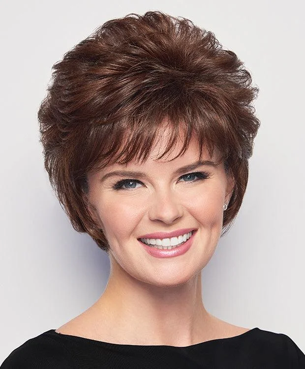 Bob wig made from high - quality synthetic fibersVoluminous Crop Wig by Hairdo | Synthetic (Mono Top)