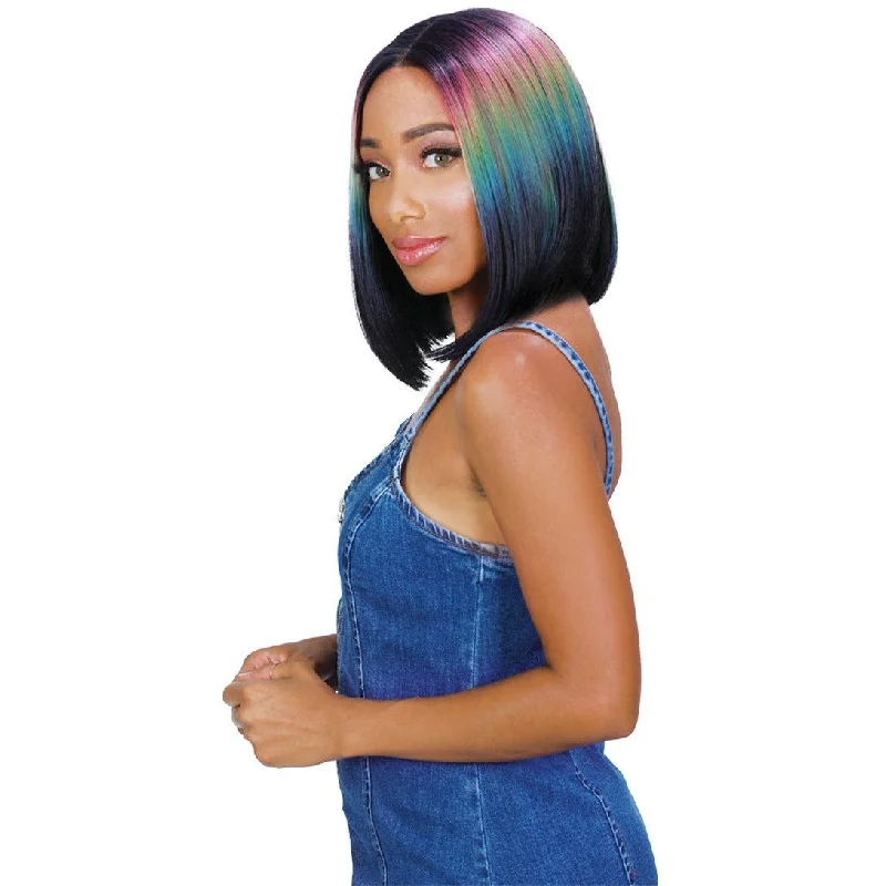 Human - hair lace wig for a luxurious and natural feelZury Sis Beyond Synthetic Tiedye Lace Front Wig - Ben