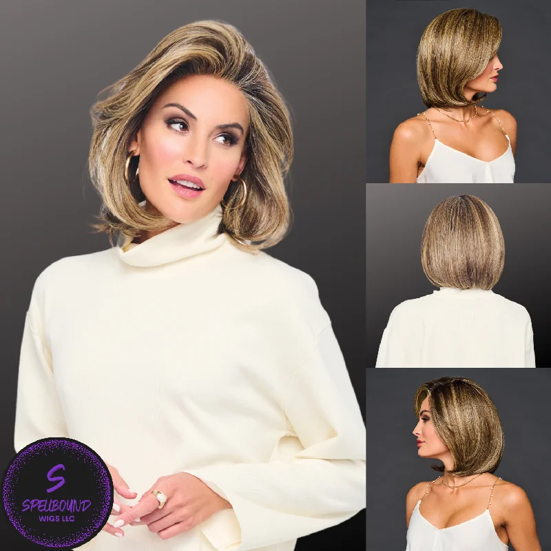 Long - length wig with a natural - looking root for a more realistic lookFlying Solo - Sheer Luxury Collection by Raquel Welch