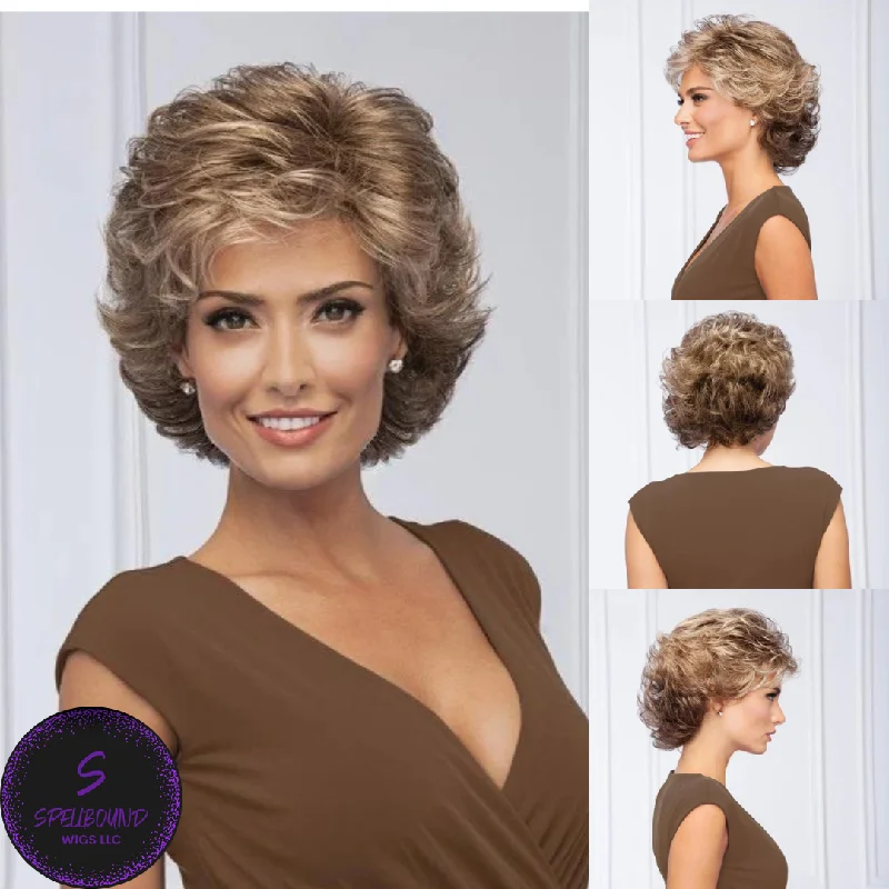 Long - length wig in a jet - black color for a classic appearanceFortune - Plus Colors Collection by Gabor