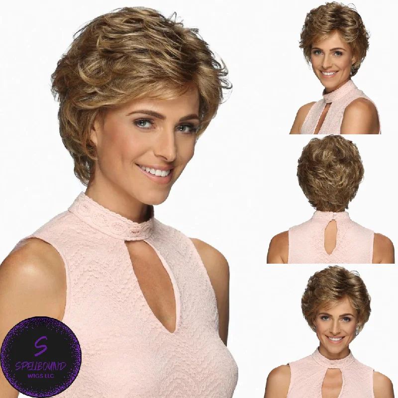 Long - length wig with a platinum - blonde color for a bold and trendy lookHallie - Naturalle Front Lace Line Collection by Estetica Designs