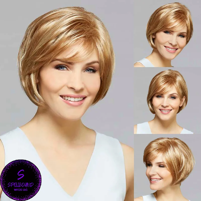 Long - length wig with a middle - part for a classic and elegant styleHolly - Synthetic Wig Collection by Henry Margu