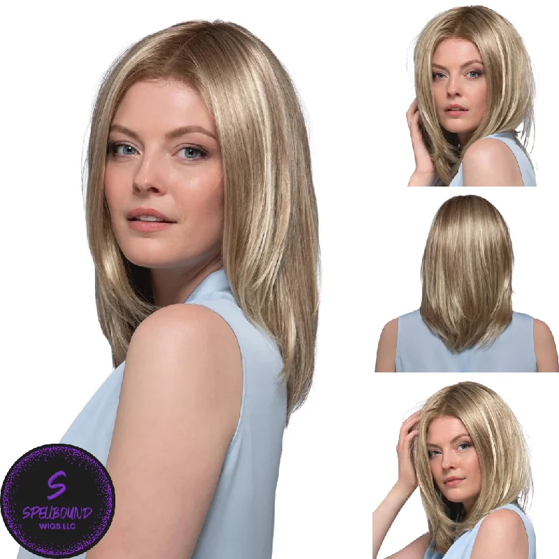 Long - length wig with a wispy fringe for a soft and feminine lookHudson - High Society Monofilament Top Collection by Estetica Designs