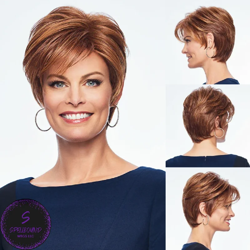 Long - length wig with a honey - blonde color for a warm and sunny appearanceInstant Short Cut - Fashion Wig Collection by Hairdo